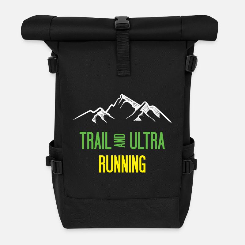 Trail et Ultra Running - Sac à dos roll top - noir