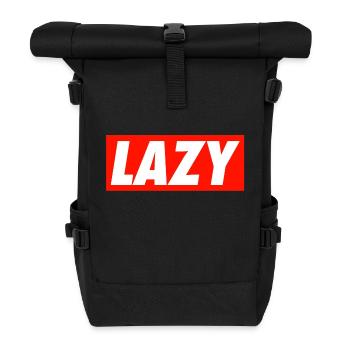 Lazy - Roll Top Backpack - black - Front