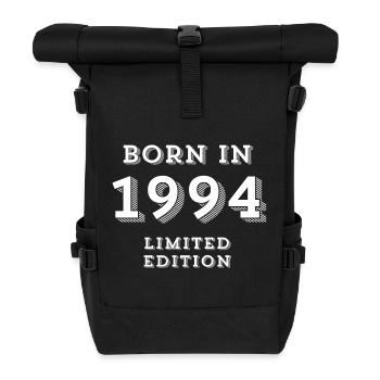 1994, 1994, ich bin 30 Jahre alt - Rolltop Rucksack - Schwarz - Vorne