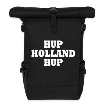 Hup holland hup - Rolltop Rucksack - Schwarz - Vorne