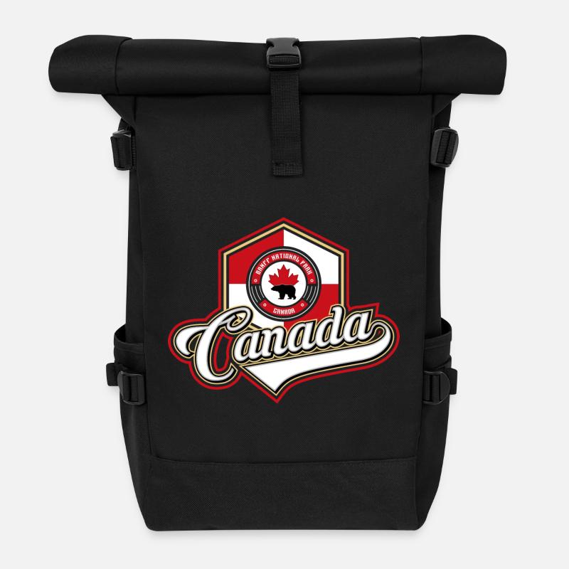 Canada - Rolltop Rucksack - Schwarz
