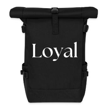 Loyal Loyalty - Roll Top Backpack - black - Front