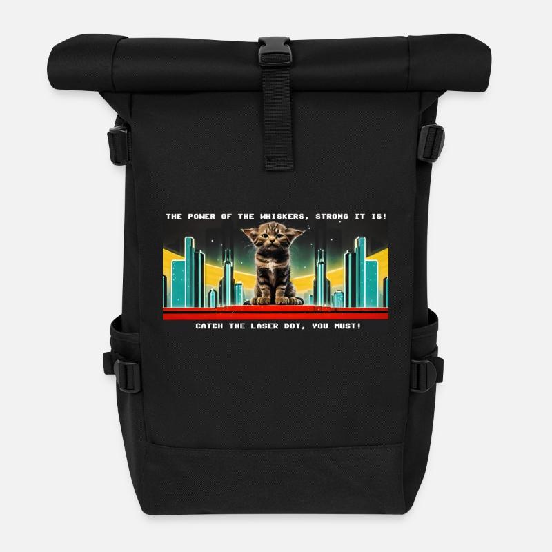 JodaCat - Rolltop Rucksack - Schwarz