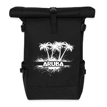Sonne Aruba - Rolltop Rucksack - Schwarz - Vorne