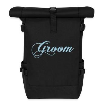 Groom - Rolltop Rucksack - Schwarz - Vorne