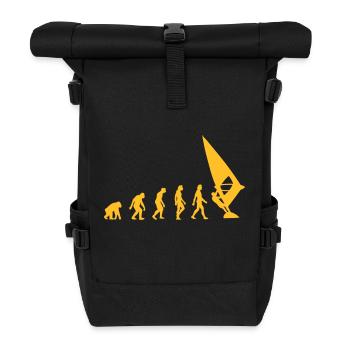 The Evolution of Windsurfing - Roll Top Backpack - black - Front