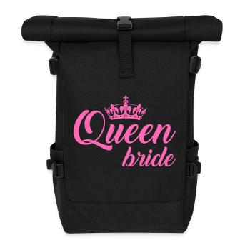 Queen Bride - Sac à dos roll top - noir - Devant