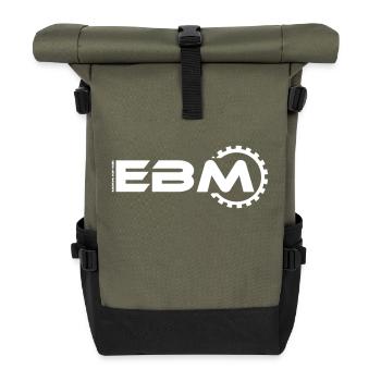 Electronic Body Music - EBM (Vector) - Roll Top Backpack - olive/black - Front