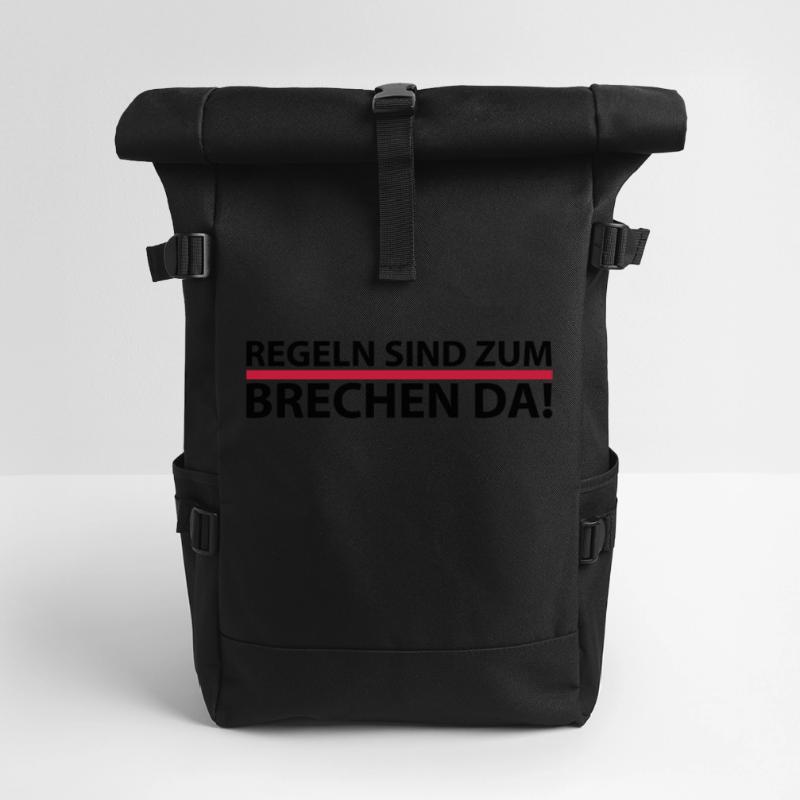 Les règles sont pour briser parce Sac à dos roll top