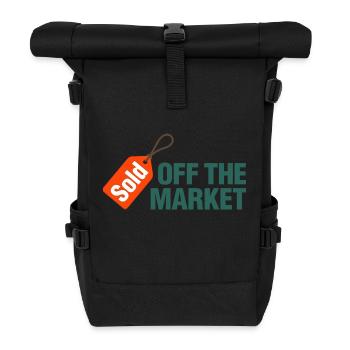 Schon vergeben! - Rolltop Rucksack - Schwarz - Vorne