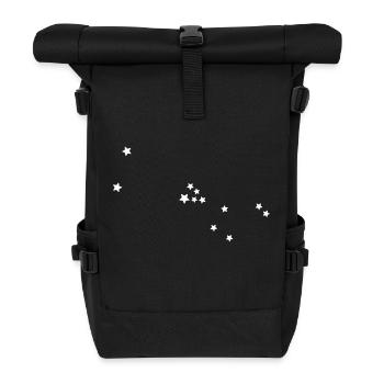 signe du zodiaque Taureau - Sac à dos roll top - noir - Devant