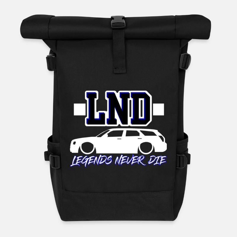 Les légendes du LND ne meurent jamais - Sac à dos roll top - noir