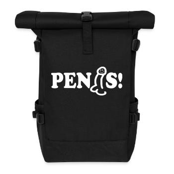 Penis - Roll Top Backpack - black - Front