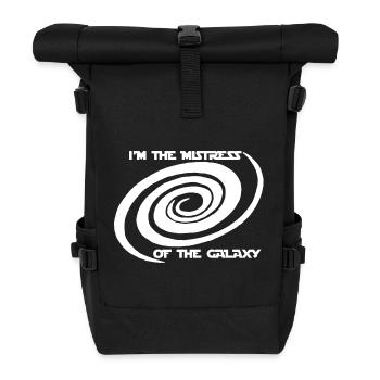 Herrin der Galaxis - Rolltop Rucksack - Schwarz - Vorne
