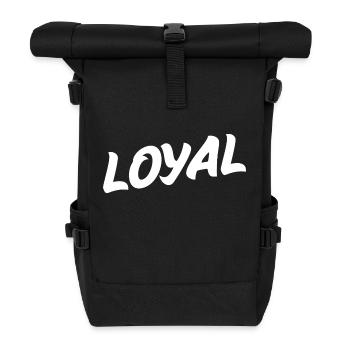 Loyal Loyalty - Roll Top Backpack - black - Front