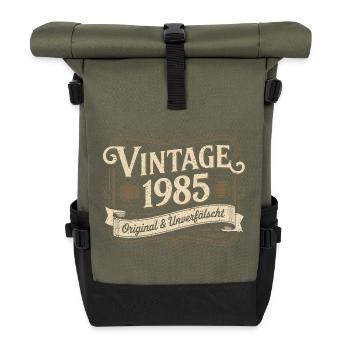Millésime 1985 Original Non altéré - Sac à dos roll top - olive/noir - Devant
