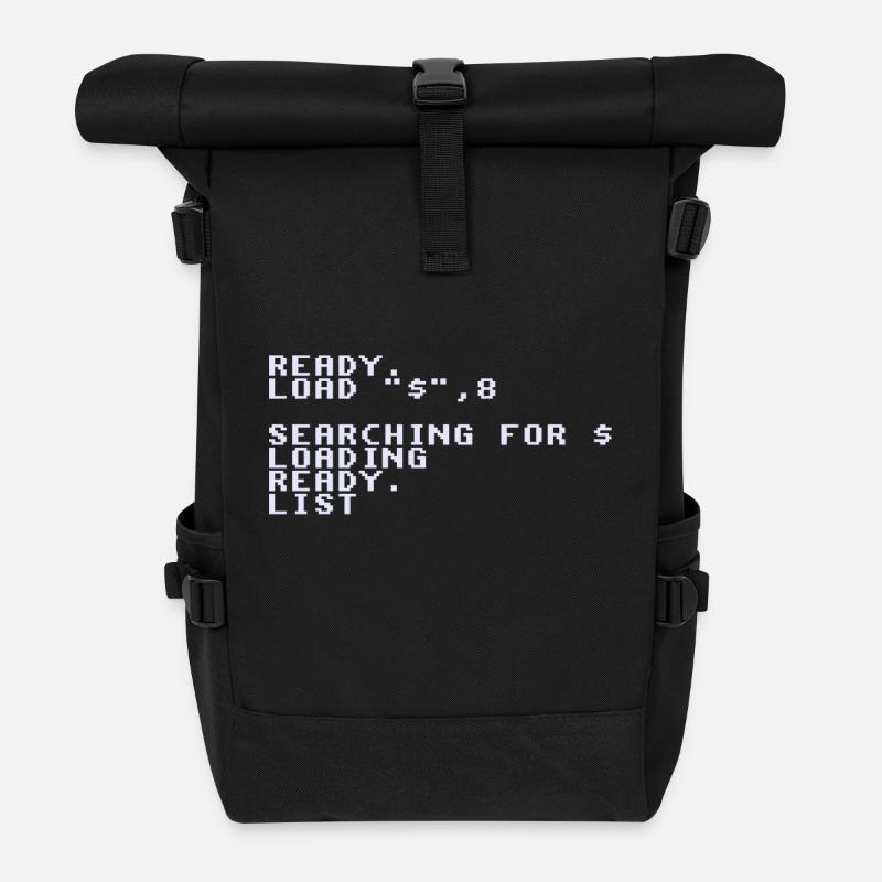 Load Dir - Rolltop Rucksack - Schwarz