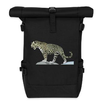 jaguar - Sac à dos roll top - noir - Devant