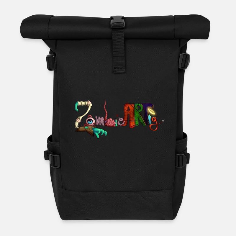ZombieARTig - Rolltop Rucksack - Schwarz