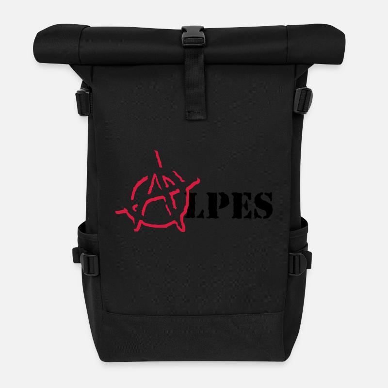 Anarchy Alpen - Rolltop Rucksack - Schwarz