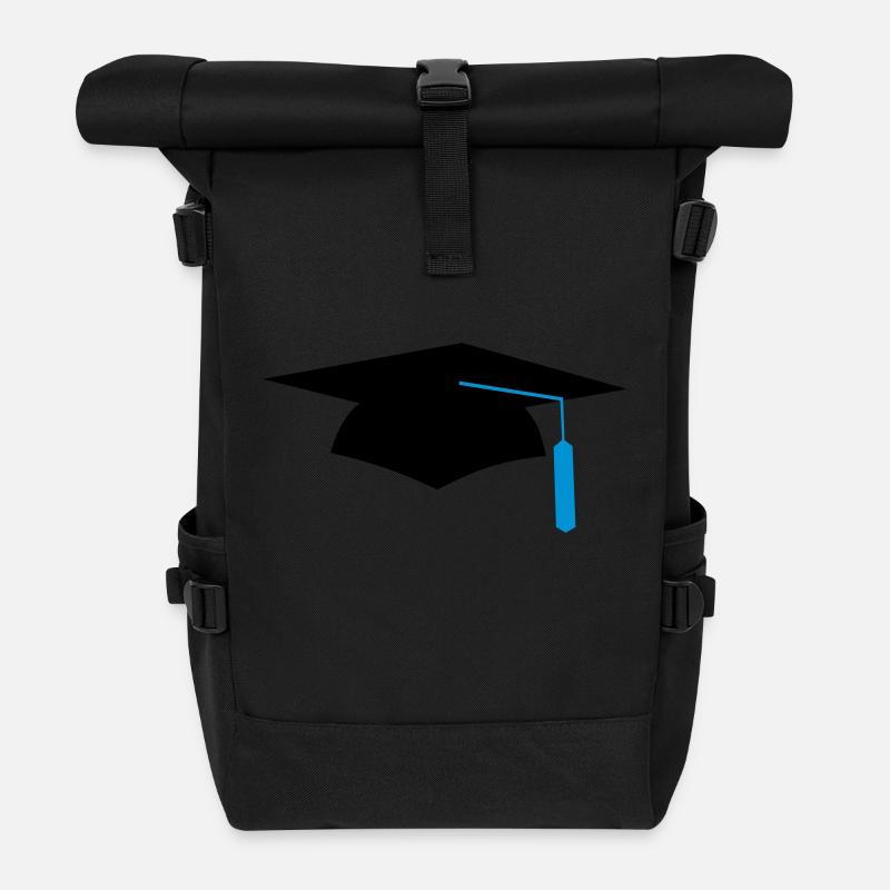 graduation - Rolltop Rucksack - Schwarz