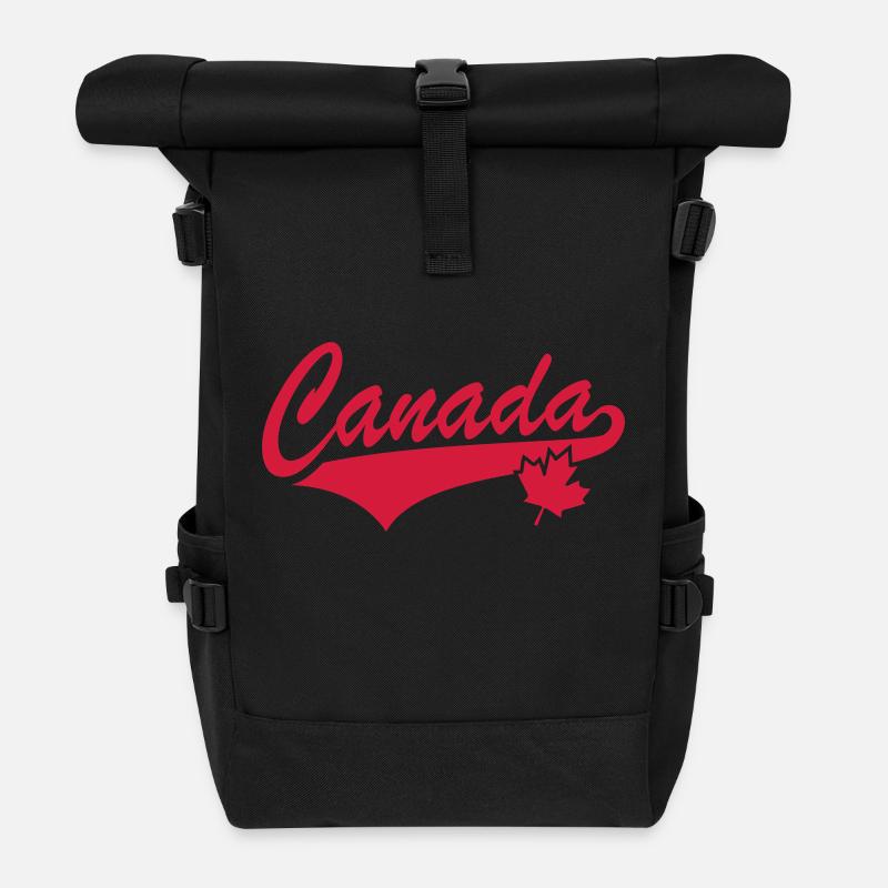 Canada - Rolltop Rucksack - Schwarz