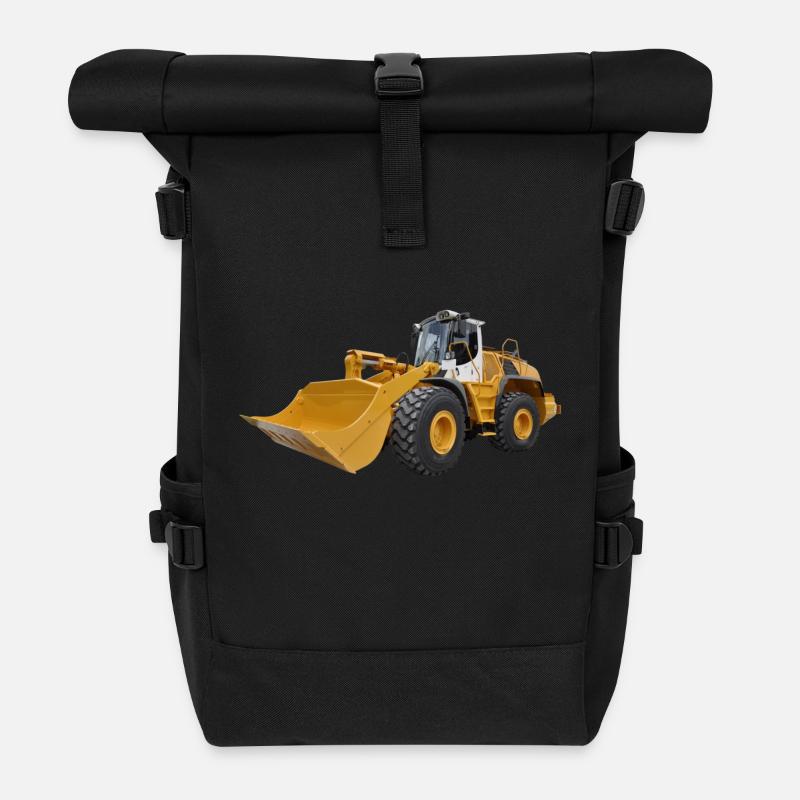 Radlader - Rolltop Rucksack - Schwarz