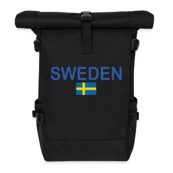 Sweden - Roll Top Backpack - black - Front