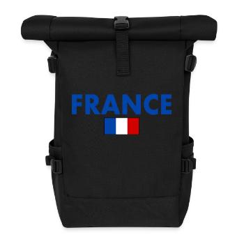 France - Roll Top Backpack - black - Front