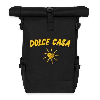 Dolce Casa Sweet Home Süßes Zuhause - Sac à dos roll top - noir - Devant