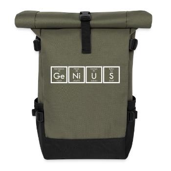 Génie - Sac à dos roll top - olive/noir - Devant