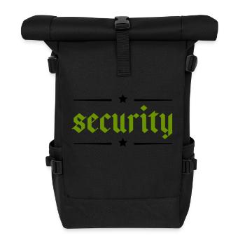Security - Roll Top Backpack - black - Front
