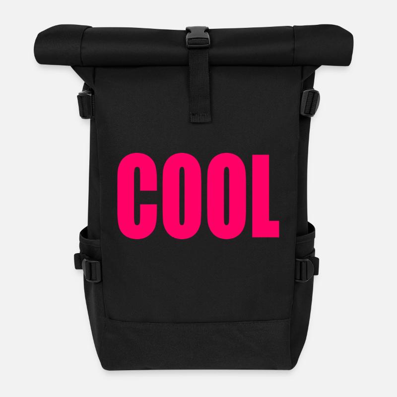 Cool - Rolltop Rucksack - Schwarz