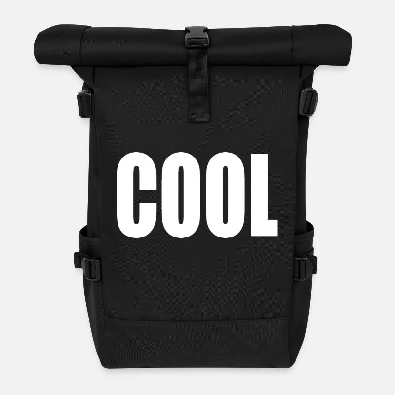 Cool - Rolltop Rucksack - Schwarz