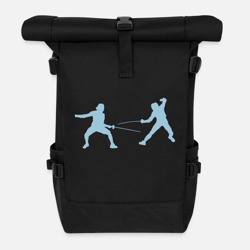 fencing - Rolltop Rucksack - Schwarz