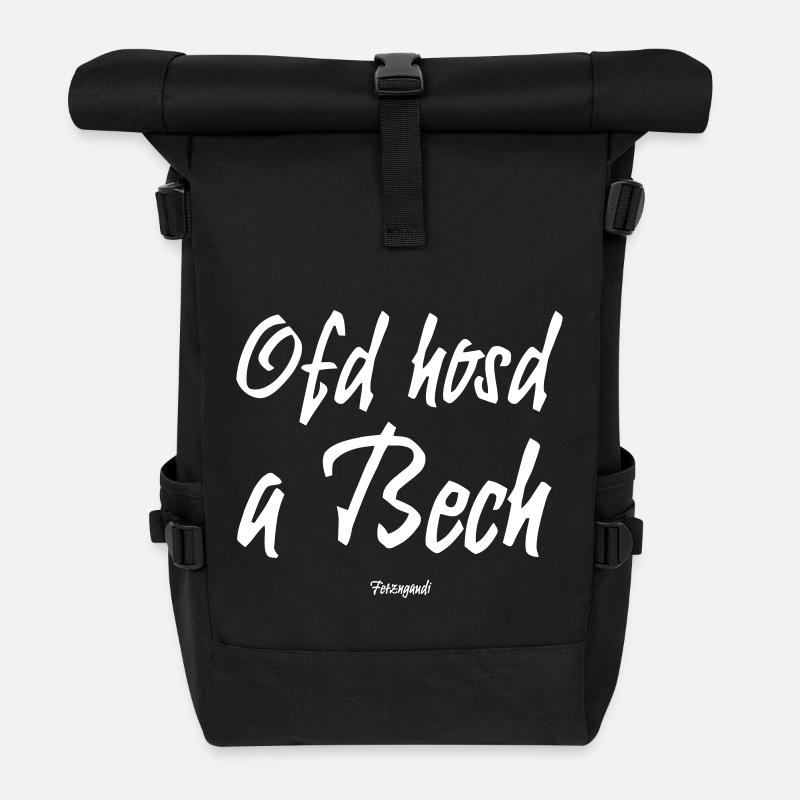 Ofd hosd a Bech - Rolltop Rucksack - Schwarz