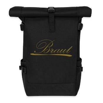 Braut - Rolltop Rucksack - Schwarz - Vorne