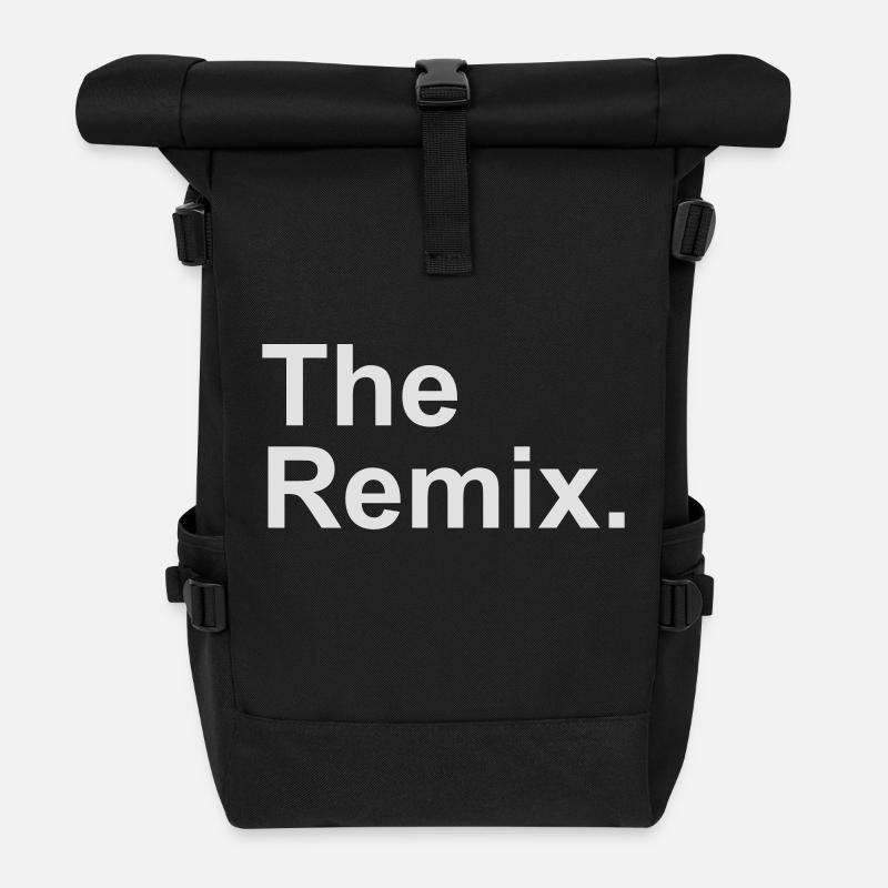 The Remix. - Rolltop Rucksack - Schwarz