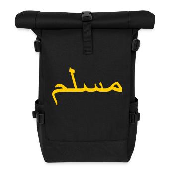 Muslim - Rolltop Rucksack - Schwarz - Vorne