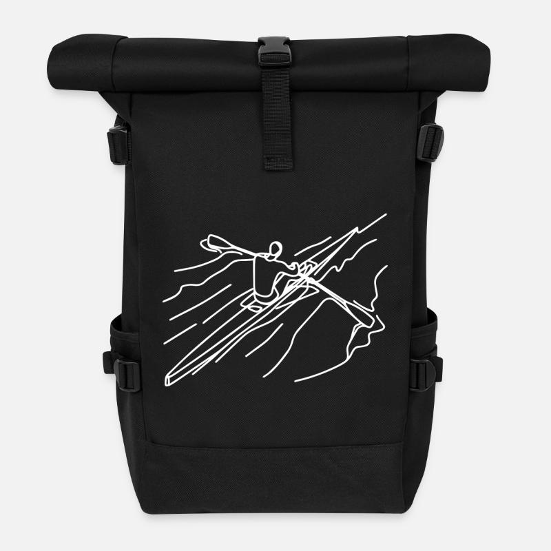 Ruderer - Rolltop Rucksack - Schwarz