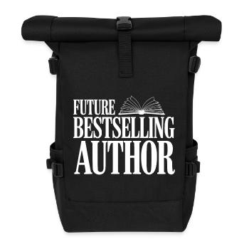Future Bestselling Author - Roll Top Backpack - black - Front