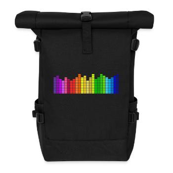 Equalizer HD - Roll Top Backpack - black - Front