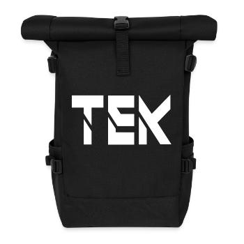 Tek - Rolltop Rucksack - Schwarz - Vorne