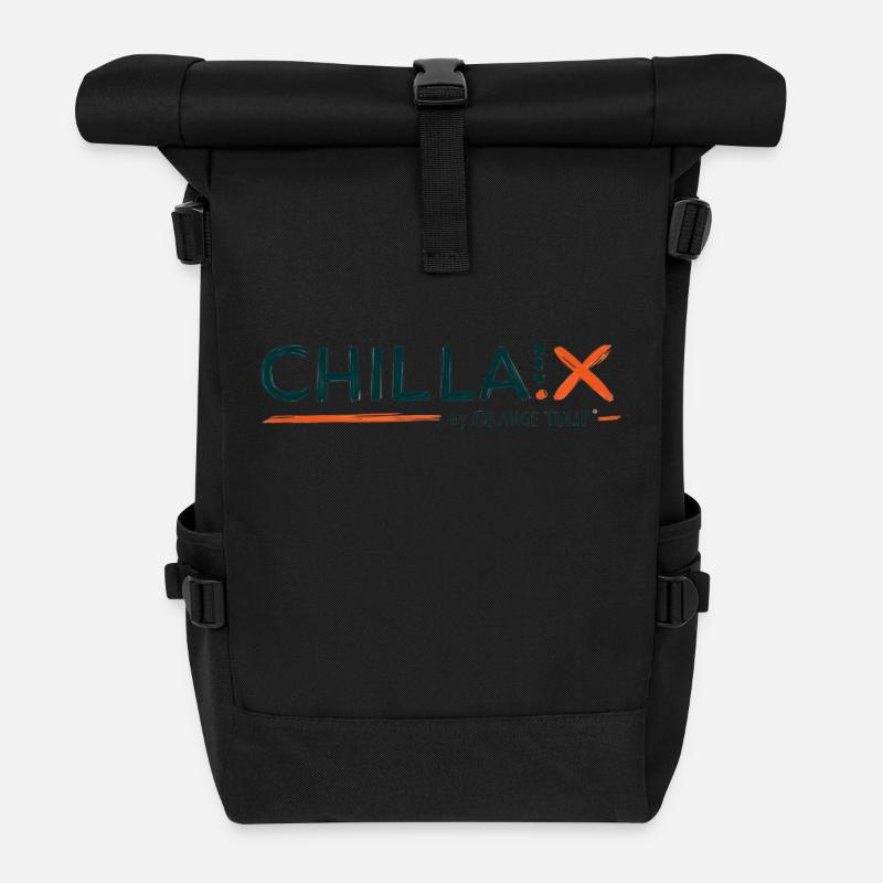 Chillax - Rolltop Rucksack - Schwarz