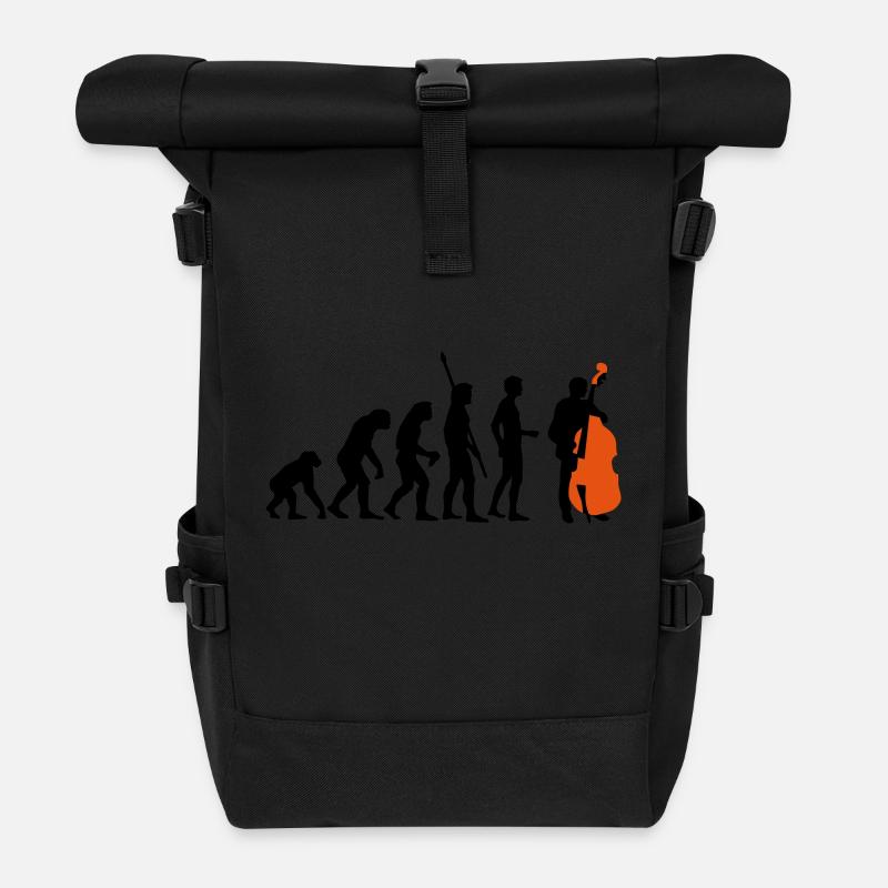 evolution_bass_2c - Sac à dos roll top - noir