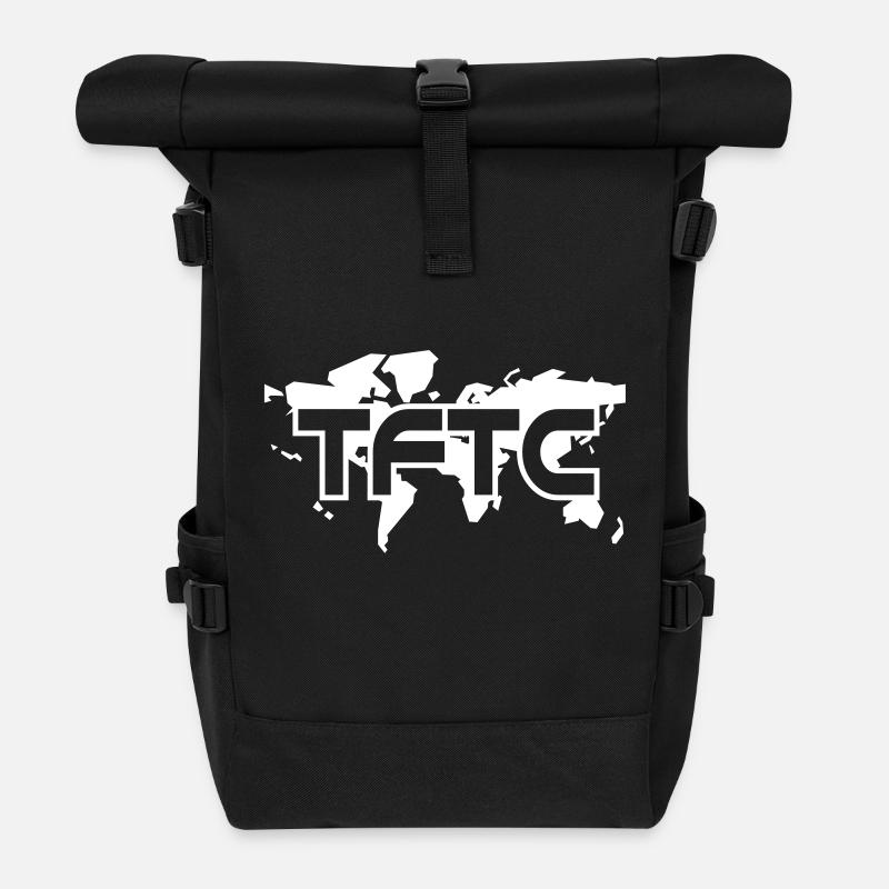 TFTC - 1color - 2011 - Roll Top Backpack - black