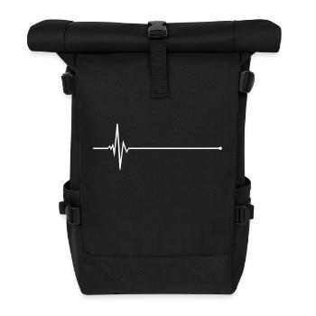 Pulse - Frequency - Roll Top Backpack - black - Front