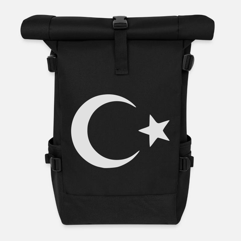 Türkei - Rolltop Rucksack - Schwarz