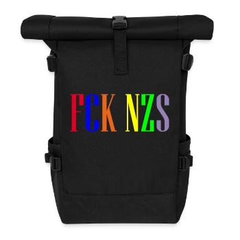 FCK NZS - Roll Top Backpack - black - Front