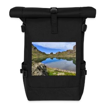 Robert See - Rolltop Rucksack - Schwarz - Vorne